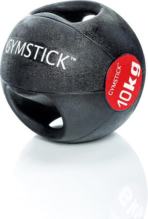 Медичний м'яч Gymstick з ручками, 25 см, 10 кг, різнокольоровий