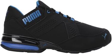 Чоловічі кросівки PUMA Enzin SL V2 для бігу та повсякденного носіння (42.5 EU, Puma Black Lapis Blue)