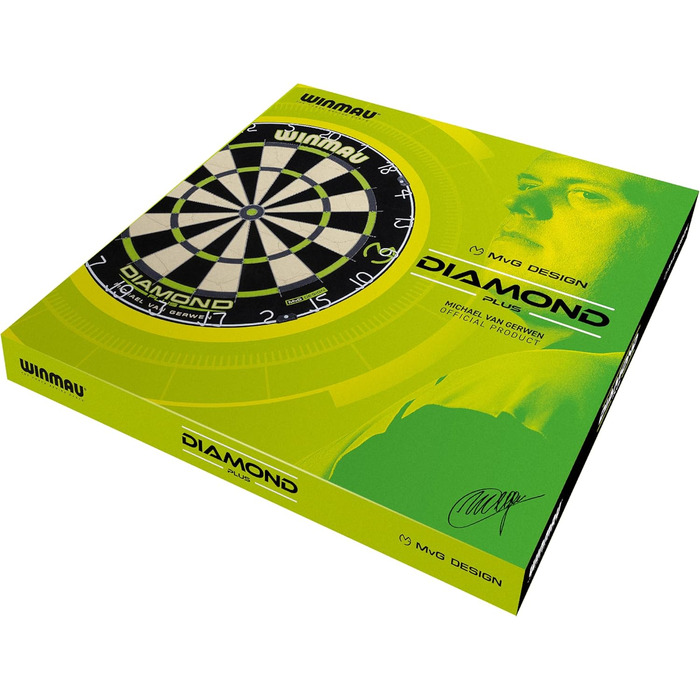 Дартс-дошка WINMAU MvG Diamond Edition, професійна
