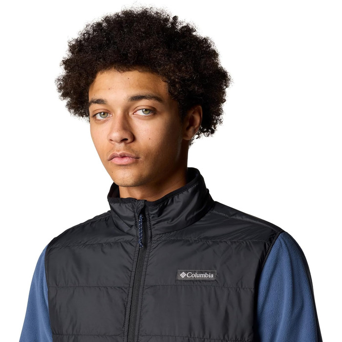 Чоловіча флісова куртка Columbia Basin Butte Full Zip, чорна, розмір XXL