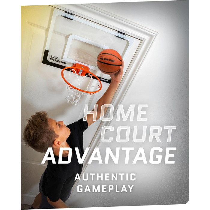 Баскетбольний кошик SKLZ Pro Mini Hoop для дому з м’ячем