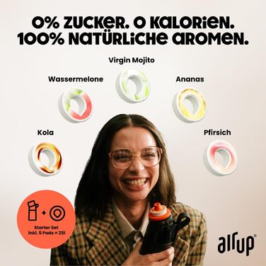 Пляшка для води air up 600 мл з аромат-подами та трубочкою, сіра, для школи, спорту, дітей, без цукру