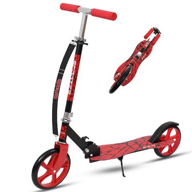 Дитячий ролер Habib Kickroller: складний, регулювання висоти 4 ступені, XXL колеса, до 80 кг, для міста