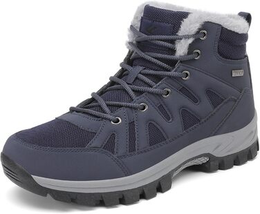 Чоловічі зимові черевики FLARUT: теплий підклад, для хайкінгу, трекінгу, снігоступи, зимові черевики, хайкінг, снігоступи, Outdoor (Синій, 40 EU)