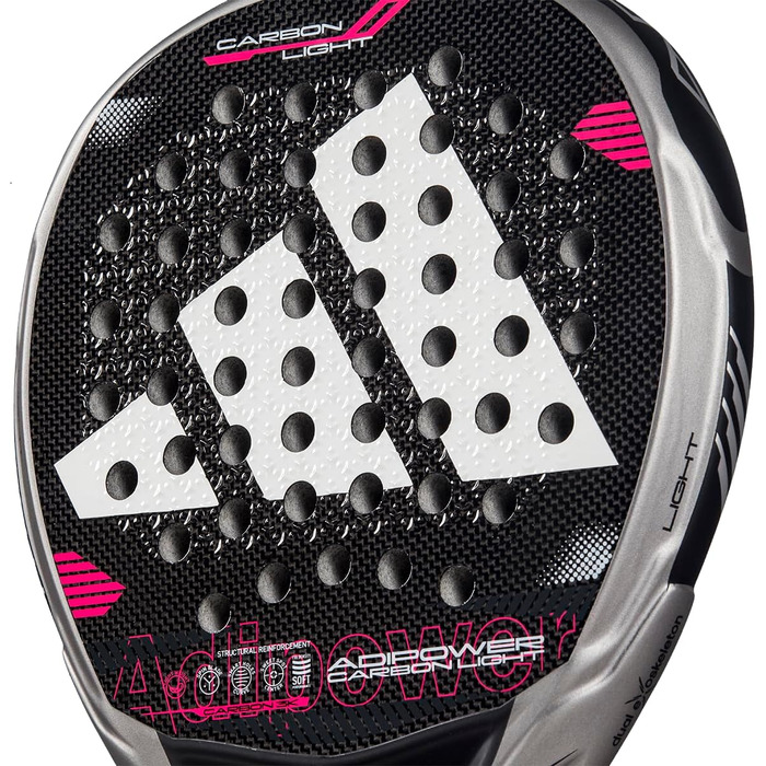 Падель ракетка Adidas Adipower Carbon Light 2025, універсальна