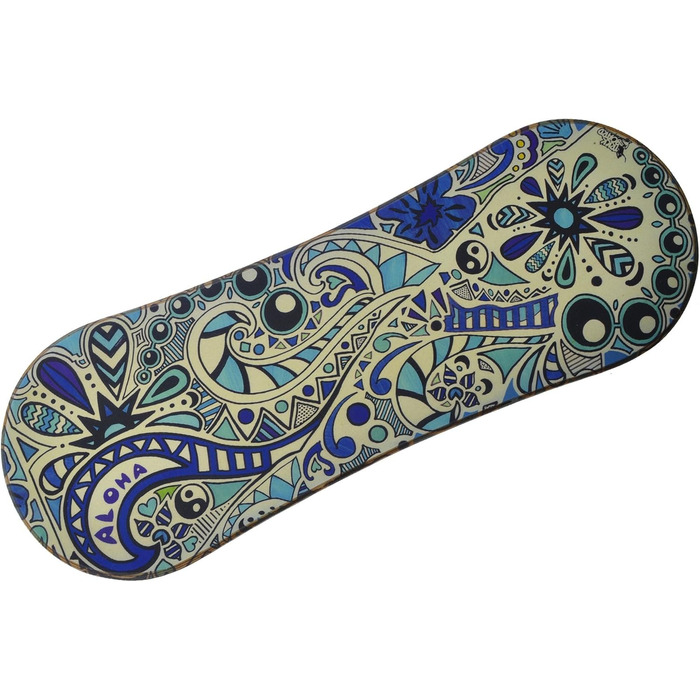 Балансборд Trickboard SET Aloha з роликом і килимком для тренування балансу