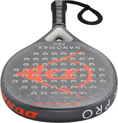 Ракетка для падел Dunlop Nanomax Hybrid Pro: Графітовий каркас, середній баланс