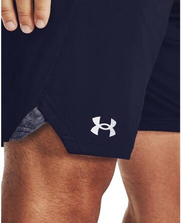 Чоловіча футболка Under Armour UA Locker з коротким рукавом, темно-синя (Midnight Navywhite), розмір 5XL