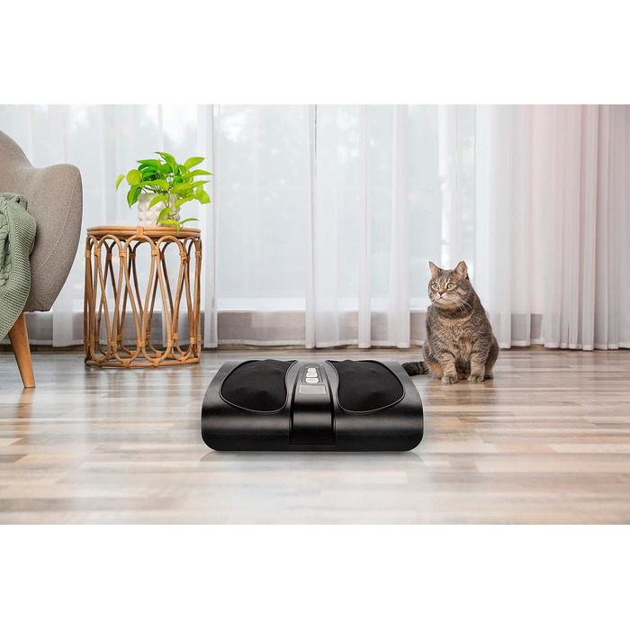 Електричний масажер для ніг GLOBAL RELAX VITALZEN SLIM з шиацу, розминанням і прогріванням – масажер для покращення кровообігу та зняття болю, інтуїтивне керування