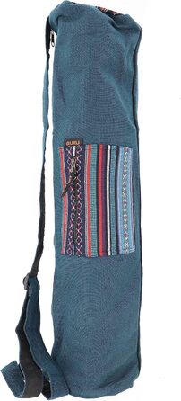 Сумка для йога-мату GURU SHOP Boho, нейлонова, чорна, унісекс, 70x24x14 см, з Непалу