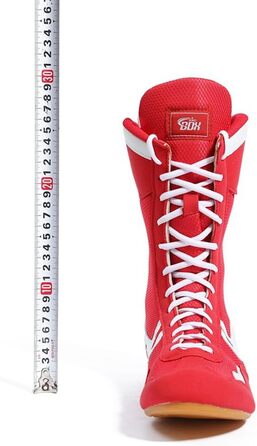 Легкі борцівські кросівки для чоловіків, жінок та дітей (44 EU, Червоний)