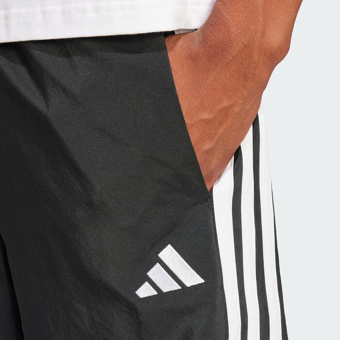 Чоловічі повсякденні шорти adidas Essentias French Terry 3-Stripes, чорні (розмір 3XL)