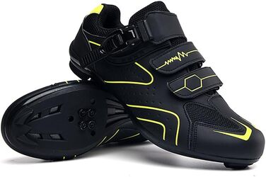 Велосипедні шкарпетки для чоловіків та жінок, MTB, шосейні, крос-кантрі, кросівки, смугасті, дихаючі, для активного відпочинку, велосипедні MTB шкарпетки (43 EU, жовті)