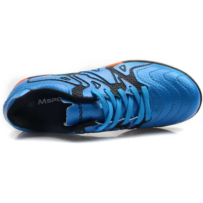 Дитячі футбольні бутси Msport для хлопчиків, спортивне взуття, антиковзаючі, дихаючі (40 EU, Mod1, блакитні)
