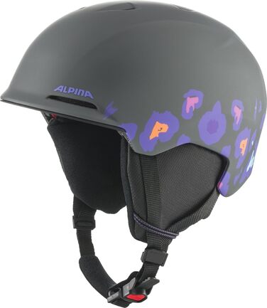 Гірськолижний шолом ALPINA BRIX JR для підлітків, унісекс, сіро-синій матовий, розмір 51-55 см