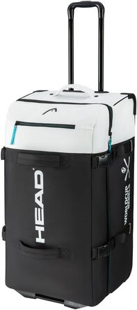 Сумка для лиж HEAD Rebels Travelbag, 120 л, чорний/білий, EU