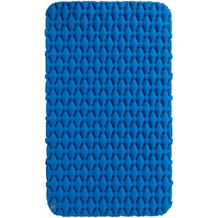 Naturehike Ultraleichte Isomatte - Надувна килимок для кемпінгу та подорожей, 6.5 см, блакитний, двошаровий