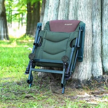 Крісло для риболовлі MK Angelsport 5 Seasons Pro Carpchair – комфортне, розкладне, регульоване по висоті, до 130 кг