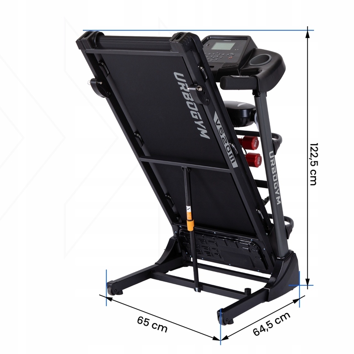 Електрична бігова доріжка Urbogym V520M (до 130 кг)