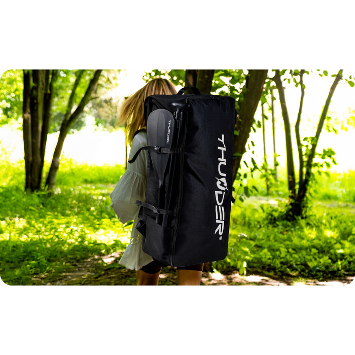 Надувна SUP-дошка для плавання з сидінням, 320 см, повний комплект