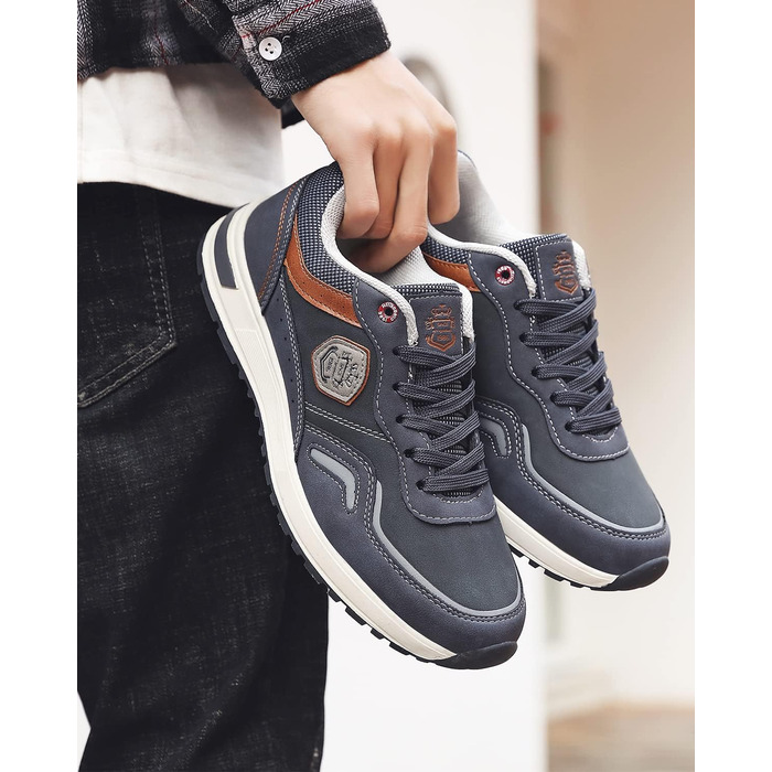 ARRIGO BELLO Кросівки чоловічі спортивні для прогулянок та активного відпочинку, розмір 41-46, колір блакитний