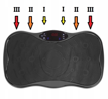 Віброплатформа Vibro Slim, 200 Вт, 5 програм, макс. навантаження 100 кг