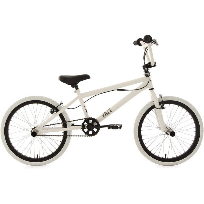 Велосипед BMX KS Cycling Freestyle Fatt 20 дюймів, білий