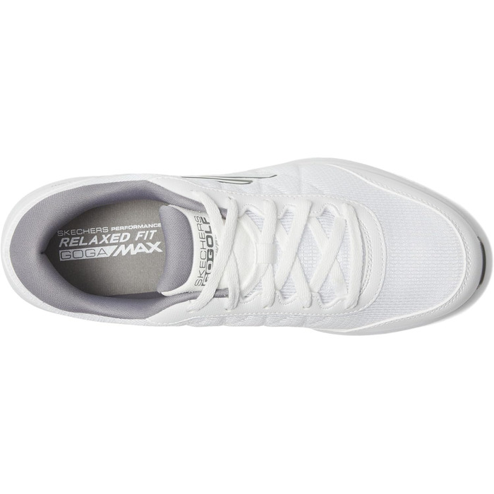 Жіноче golf-взуття Skechers Max Fairway 4 Spikeless - білий, сірий (37 EU)