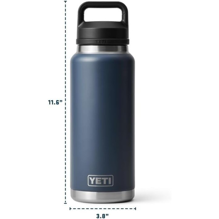 Термос YETI Rambler з кришкою Chug, колір Seafoam, 1 літр