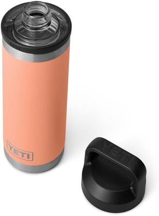 Термобутилка YETI Rambler 532 мл з кришкою Chug, персикова