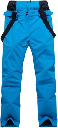 Чоловічий комплект для катання на лижах: куртка та штани, водонепроникний сніговий костюм, вітрозахисний, для сноубордингу та лижного спорту, зимовий, колір: кобальтово-синій, розмір S