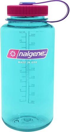 Пляшка для води Nalgene Sustain Tritan 907 мл, BPA-free, з широкою шийкою, з 50% переробленого пластику, Surfer