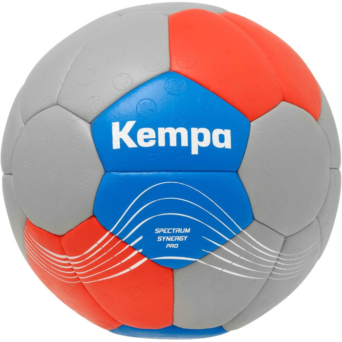 Гандбольний м'яч Kempa Spectrum Synergy Pro 2, ігровий та тренувальний, 30 панелей, для дітей і дорослих