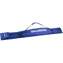 Сумка для лиж Salomon Original 1 пара 160–210 см, унісекс, регульований дизайн, зручне зберігання, довговічна, синя