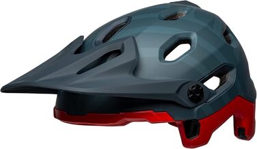 Шолом для даунхілу Bell Super DH Spherical Prime матовий синьо-червоний, розмір M