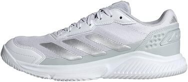Жіночі кросівки adidas Courtquick W Padel Cloud White Silver Metallic Cloud White, 37 1/3 EU