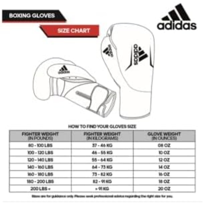Боксерські рукавички adidas Hybrid 150 для боксу, кікбоксингу та ММА, універсальні, для чоловіків і жінок, різні ваги, чорні/білі