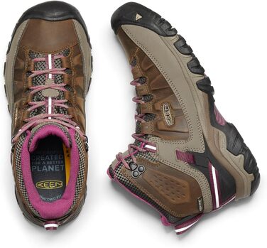 Черевики для туризму Keen Targhee III Mid WP, 41 EU, білий/Boysenberry
