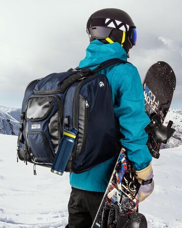 Чохол для гірськолижних черевиків OutdoorMaster, 55 л (Блакитний) - для подорожей, водонепроникний