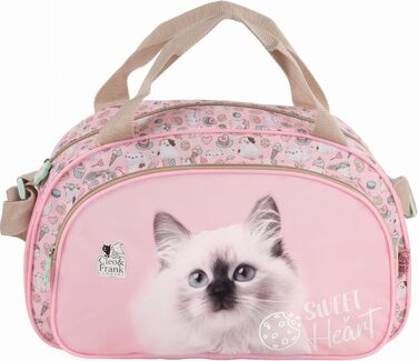 Дитяча спортивна сумка, дорожня сумка для собак, цуценят, хлопчиків та дівчаток, блакитна, 35 x 21 x 15 см, 10 літрів