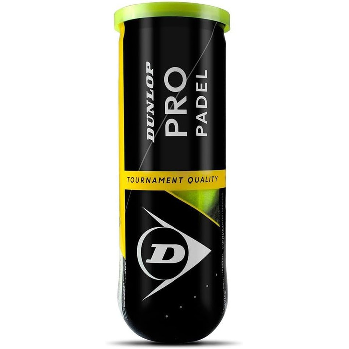 М'ячі для падел-тенісу Dunlop Pro Padel (3 шт.) - для змагань та турнірів