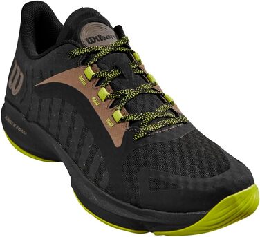 Кросівки Wilson Hurakn Pro WRS331690 43 1/3 EU Black Lime Green Falcon