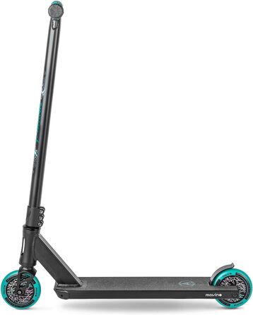 Скутер для трюків Movino Maniac: професійний фрістайл, IHC-компресія, дека Street, T-Bar 59x54 см, колеса 110 мм, ABEC 9, 3.8 кг, Holo/Blue