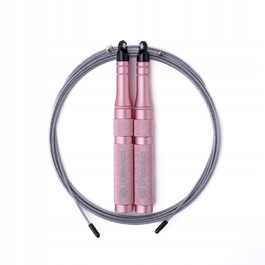 Професійна тренувальна скакалка Unbroken Speed Rope SR-PRO, Рожева, 3.2м