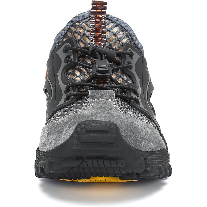 Чоловічі спортивні сандалії FLARUT для літа, трекінгу та хайкінгу. Сірі сандалії для активного відпочинку, бігу та скелелазіння (39 EU).