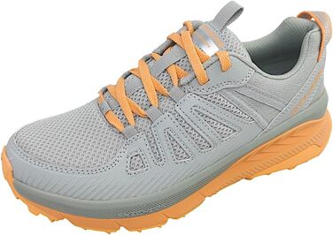 Жіночі кросівки Skechers Switch Back Cascades (37 EU) - сірі, синтетика, текстиль, кораловий декор