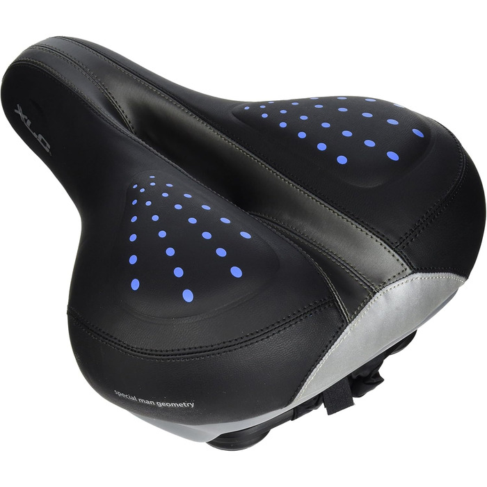 Велосипедне сідло XLC для чоловіків City Globetrotter SA-G02, чорне