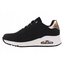 Жіночі кросівки Skechers UNO - SHIMMER 155196-BLK, чорні, 38,5