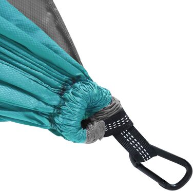Гамак SONGMICS для 2 осіб, Ripstop Nylon, 300 кг, для кемпінгу та подорожей, 275 x 140 см, зелений