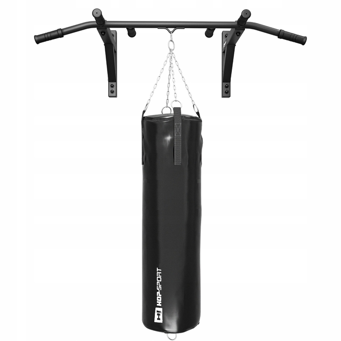 Настінний турнік HopSport: витримує до 210 кг, 6 типів хватів